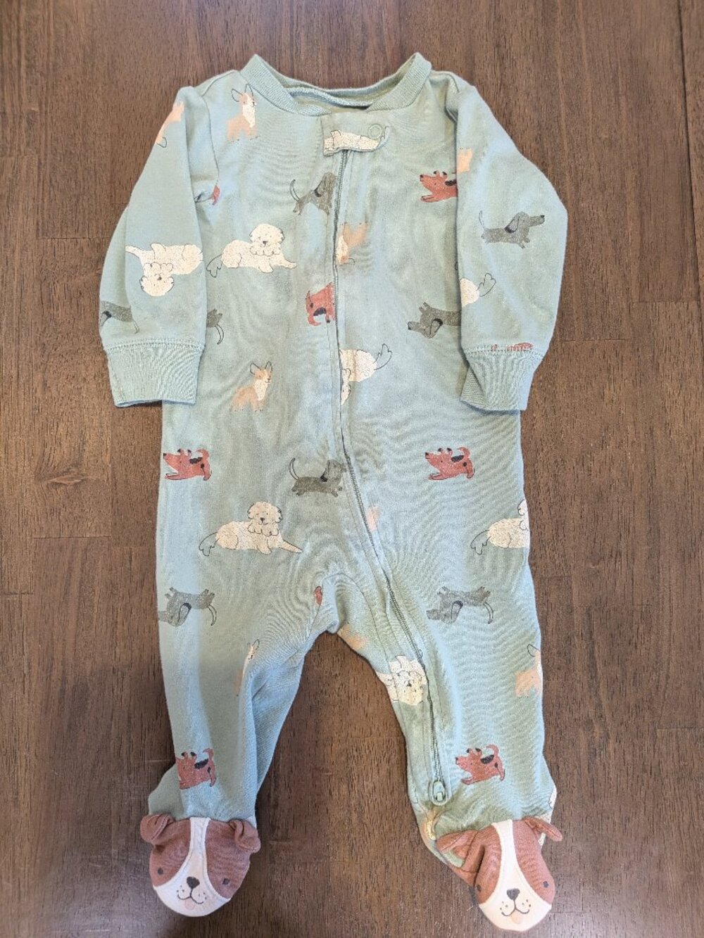 Baby boys 6mo Dog print bodysuit